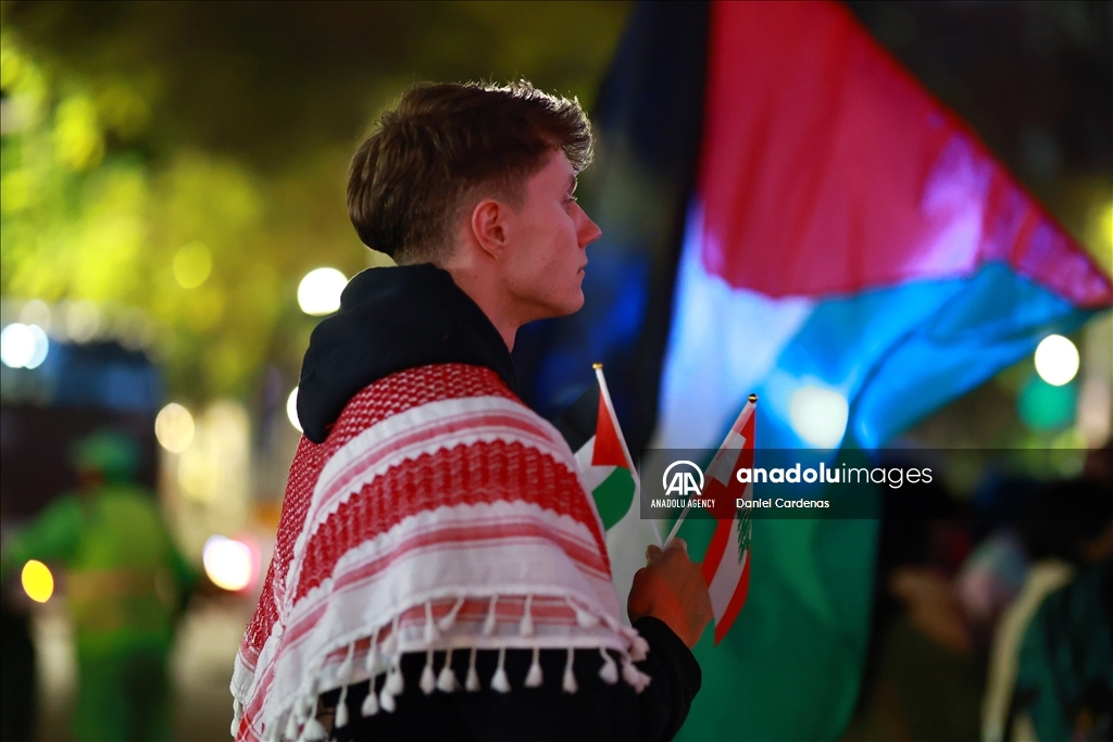 В Мексике праздновали достижение соглашения о прекращении огня в Газе