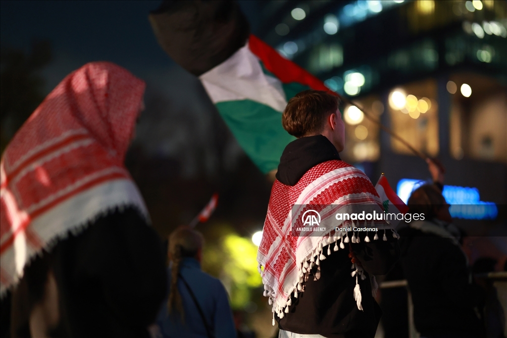 В Мексике праздновали достижение соглашения о прекращении огня в Газе