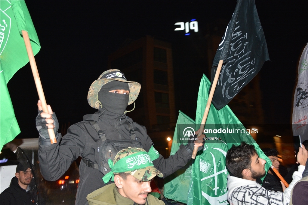 Gazze'deki ateşkes anlaşması Lübnan'da kutlandı