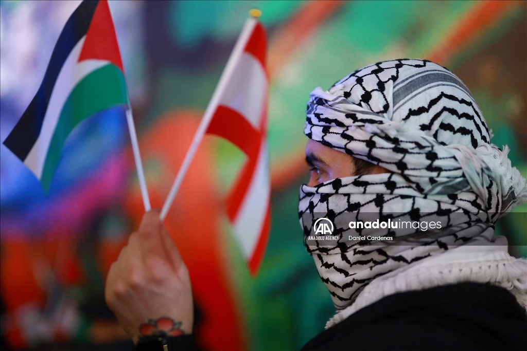 В Мексике праздновали достижение соглашения о прекращении огня в Газе