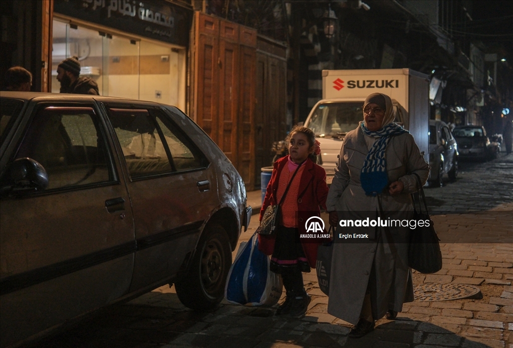 Suriye'nin başkenti Şam'da günlük yaşam