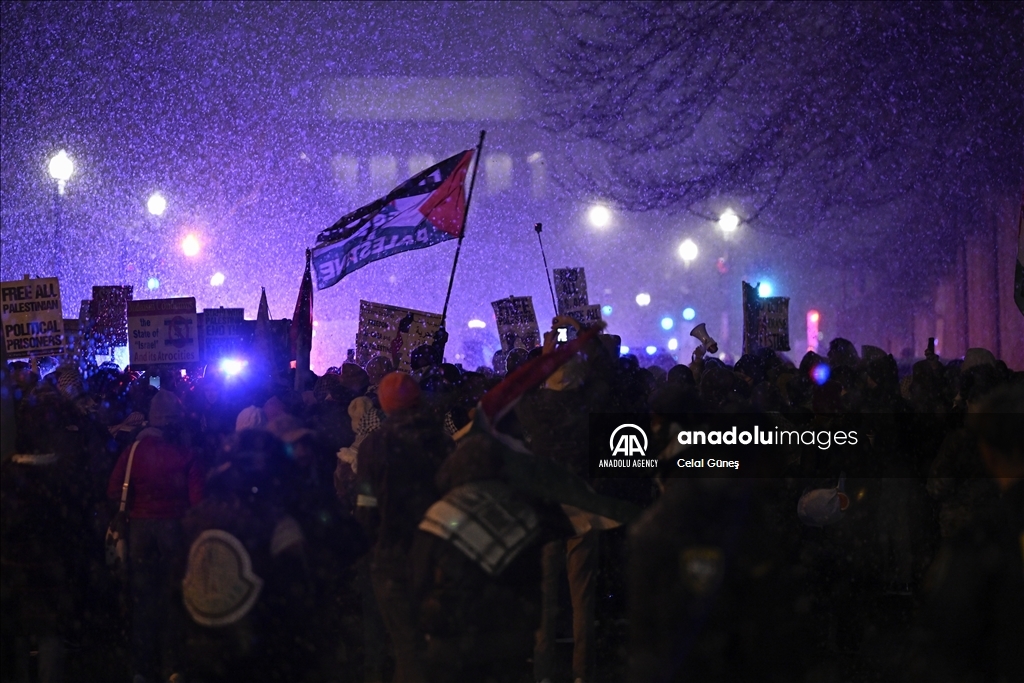 В Вашингтоне прошла акция в поддержку Палестины