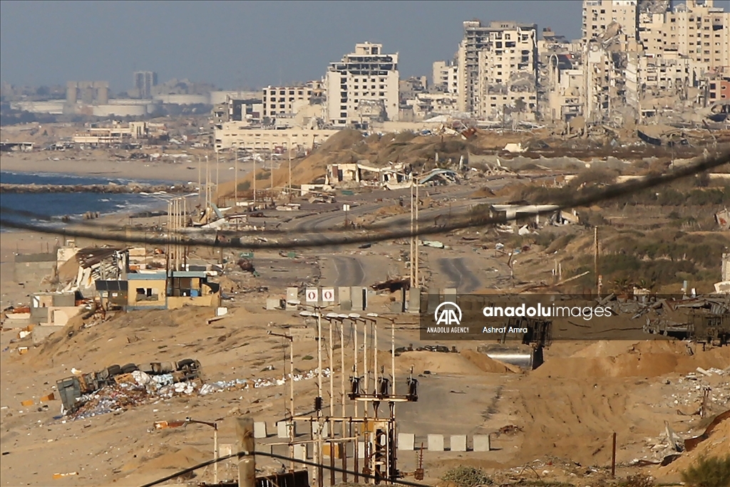 Коридор Нецарим между югом и севером сектора Газа