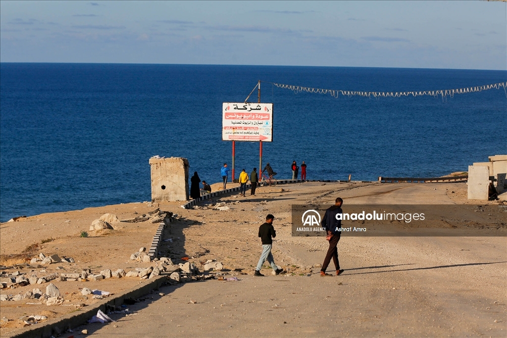 Коридор Нецарим между югом и севером сектора Газа