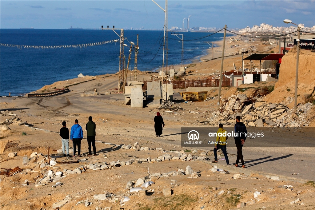 Коридор Нецарим между югом и севером сектора Газа