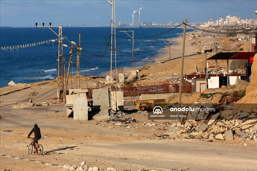 Коридор Нецарим между югом и севером сектора Газа