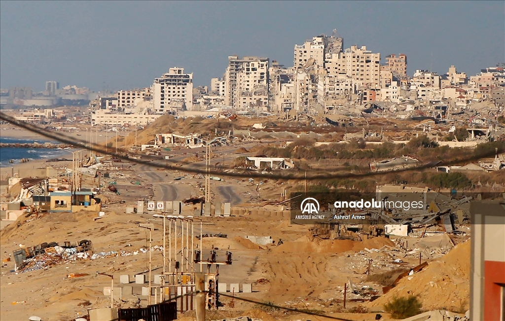 Коридор Нецарим между югом и севером сектора Газа