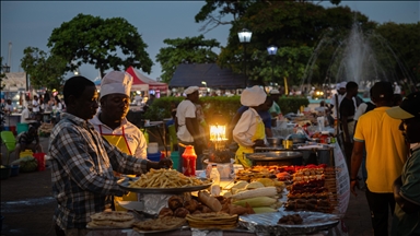 Zanzibar'ın Stone Town bölgesinde günlük hayat