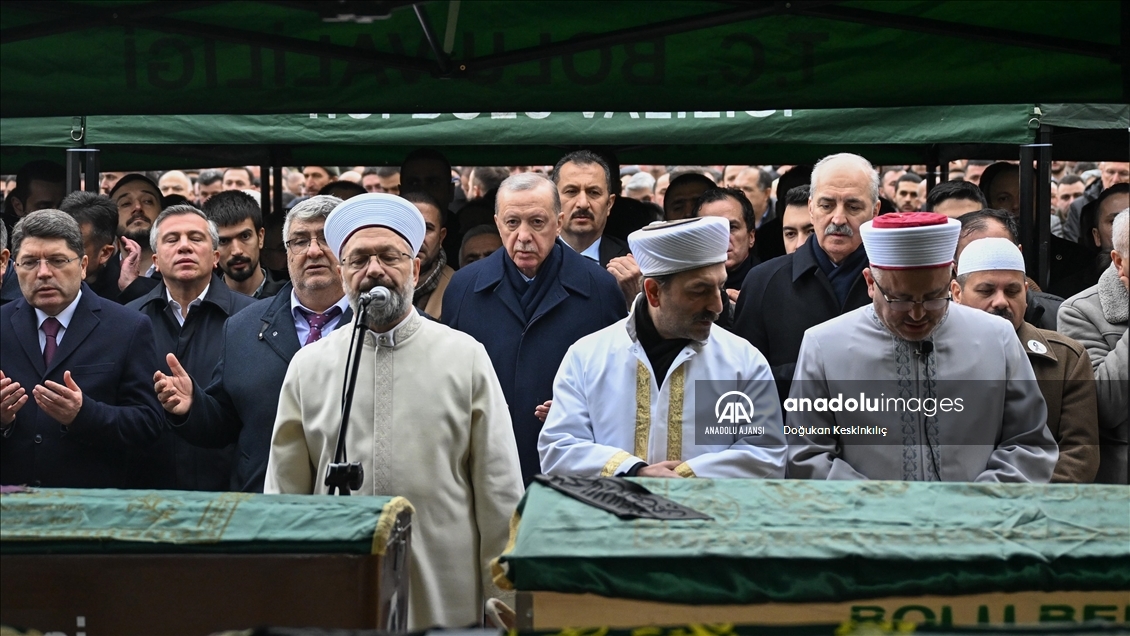 Bolu'daki otel yangınında hayatını kaybedenler son yolculuklarına uğurlanıyor
