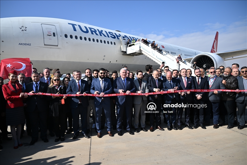 Türk Hava Yolları, 13 yıl sonra Şam'a ilk seferini yaptı