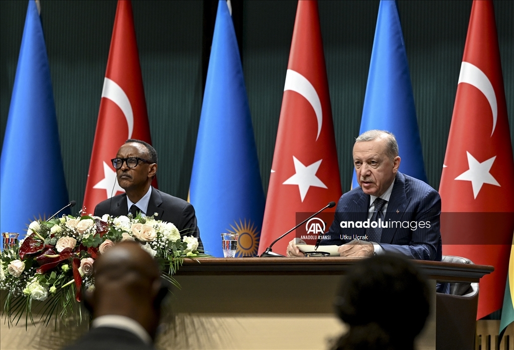 Cumhurbaşkanı Erdoğan - Ruanda Cumhurbaşkanı Kagame