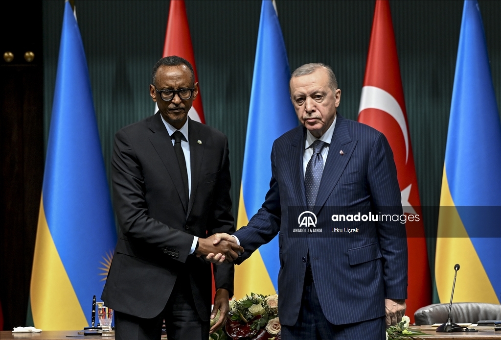 Cumhurbaşkanı Erdoğan - Ruanda Cumhurbaşkanı Kagame