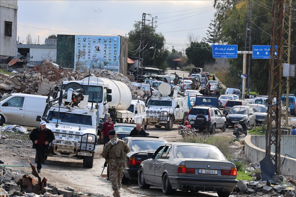 Lübnanlılar, Hıyam beldesindeki evlerine dönmeye devam ediyor