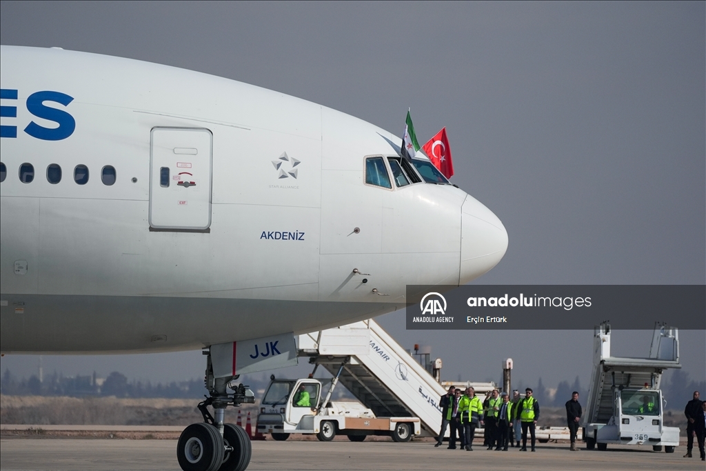 Turkish Airlines resumes flights to Syria after 13-year hiatus