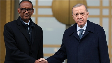 Cumhurbaşkanı Erdoğan, Ruanda Cumhurbaşkanı Kagame ile bir araya geldi