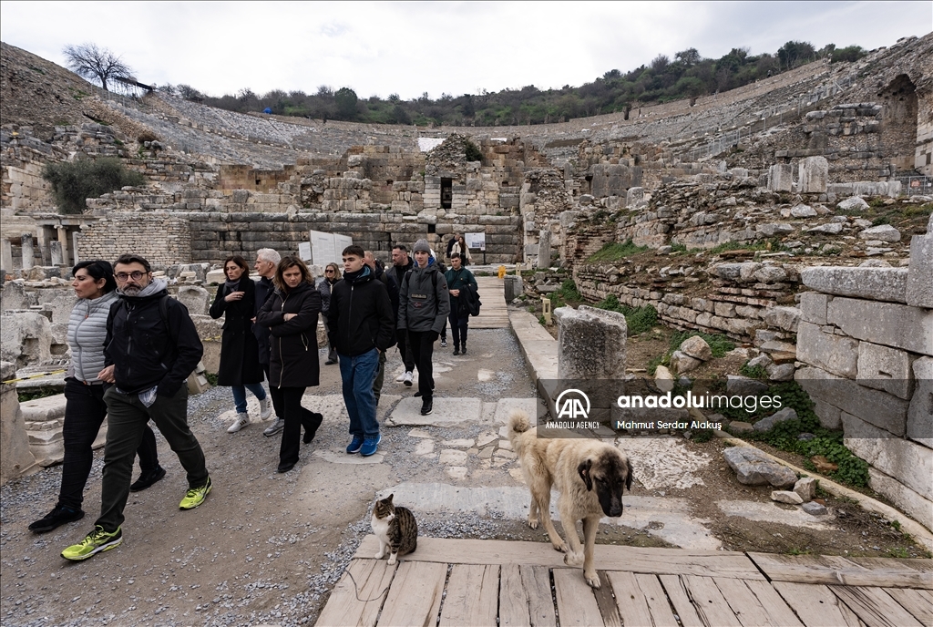 Turkiye's ancient city of Ephesus welcomed over 2.5 million visitors in 2024