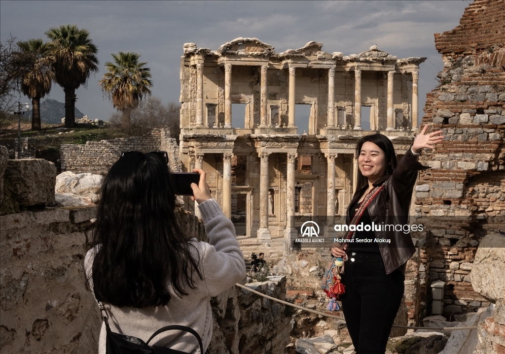 Turkiye's ancient city of Ephesus welcomed over 2.5 million visitors in 2024