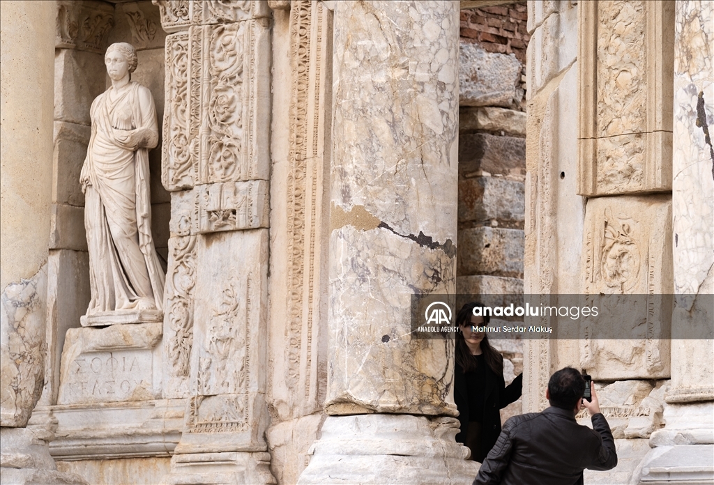 Turkiye's ancient city of Ephesus welcomed over 2.5 million visitors in 2024