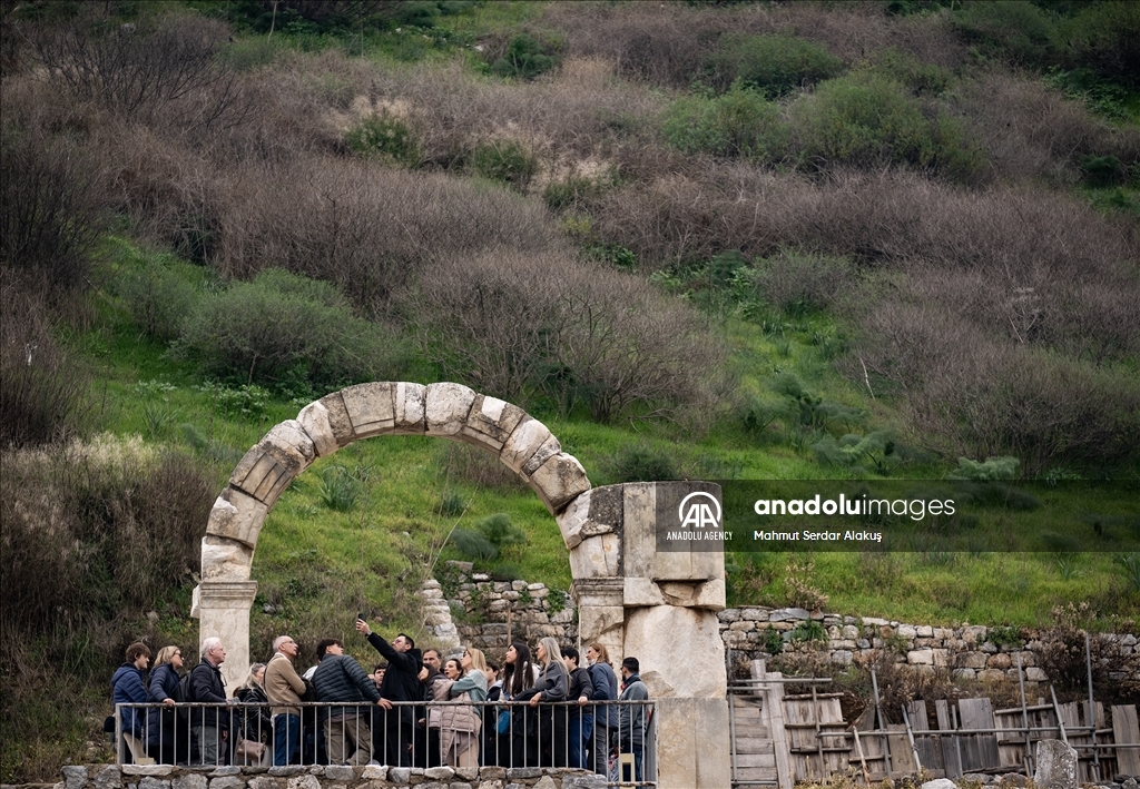 Turkiye's ancient city of Ephesus welcomed over 2.5 million visitors in 2024