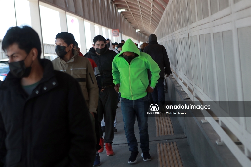 80 Mexicans deported from the US through Ciudad Juarez, Mexico