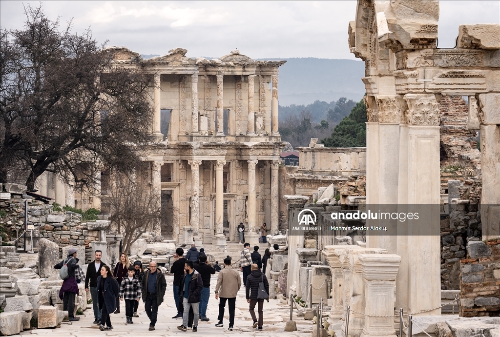 Turkiye's ancient city of Ephesus welcomed over 2.5 million visitors in 2024