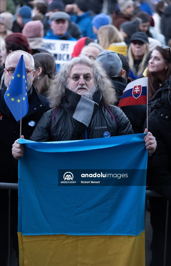 Protests against Robert Fico's government continue across Slovakia