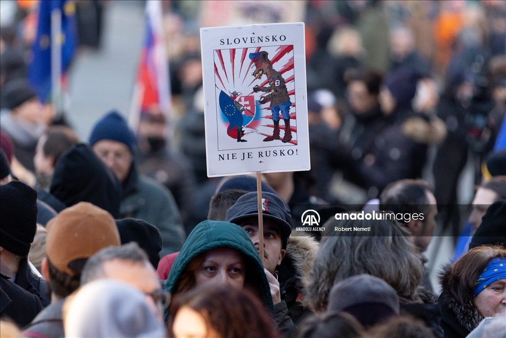 Protests against Robert Fico's government continue across Slovakia