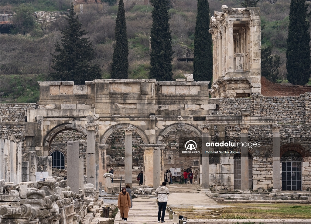 Turkiye's ancient city of Ephesus welcomed over 2.5 million visitors in 2024