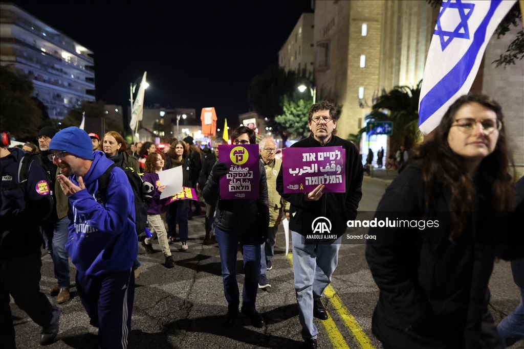 Kudüs'te ateşkesin kalıcı olması talebiyle gösteri düzenlendi