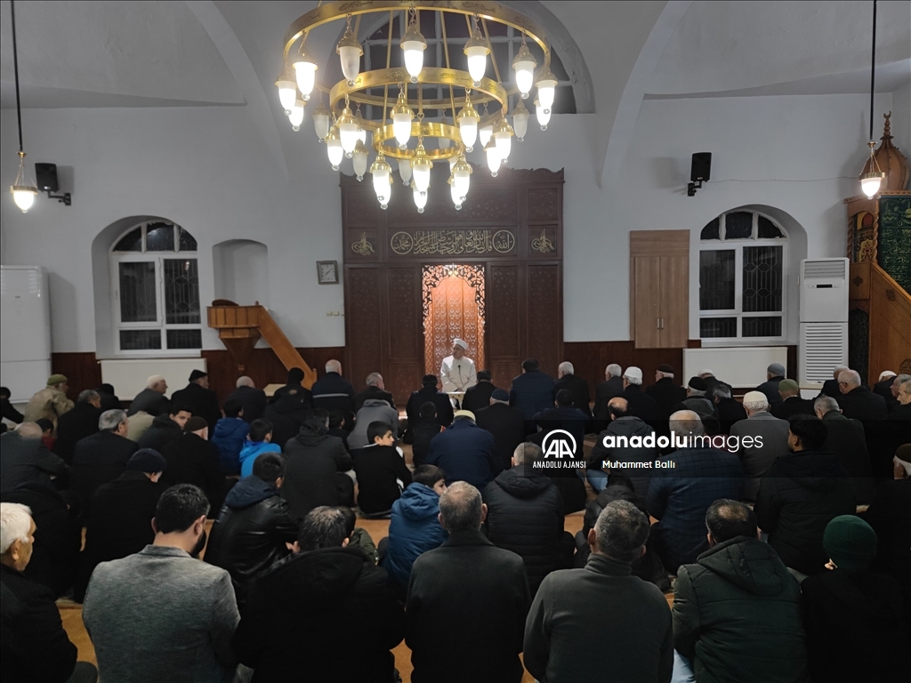 Adıyaman'da Miraç Kandili idrak edildi