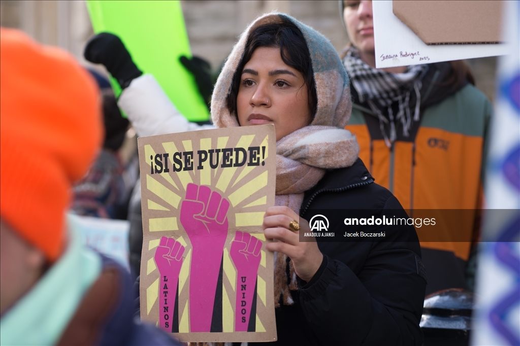 Chicago'daki aktivistler, Trump yönetiminin Gazze ve göçmenlik politikalarını yeniden gözden geçirmesini talep etti