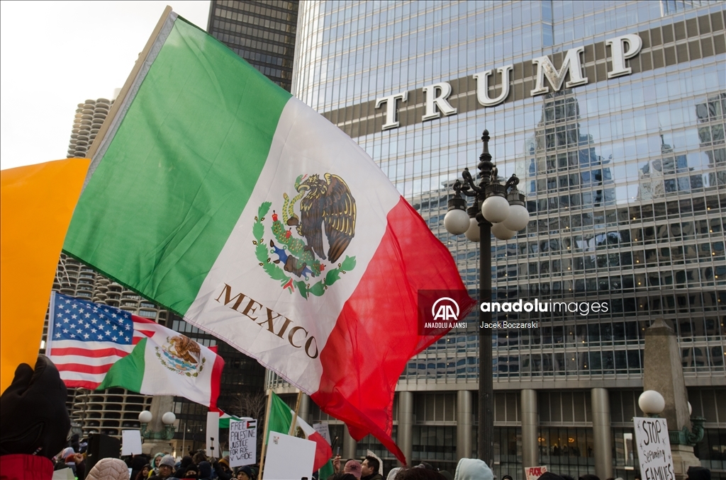 Chicago'daki aktivistler, Trump yönetiminin Gazze ve göçmenlik politikalarını yeniden gözden geçirmesini talep etti