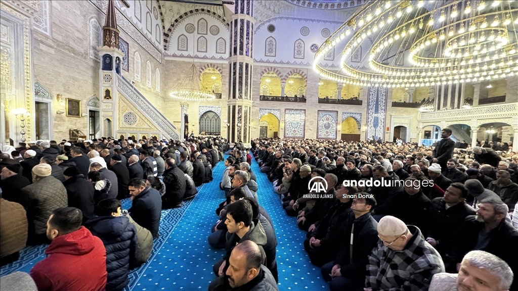 Kahramanmaraş’ta Miraç Kandili idrak edildi
