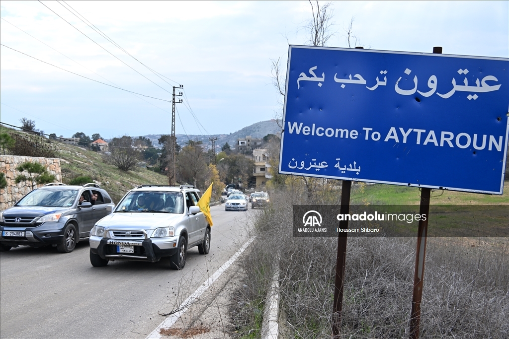 Lübnanlılar, Aitaroun beldesindeki evlerine dönmeye başladı