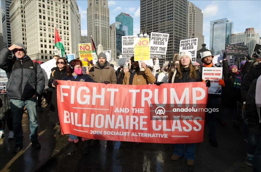 Chicago'daki aktivistler, Trump yönetiminin Gazze ve göçmenlik politikalarını yeniden gözden geçirmesini talep etti