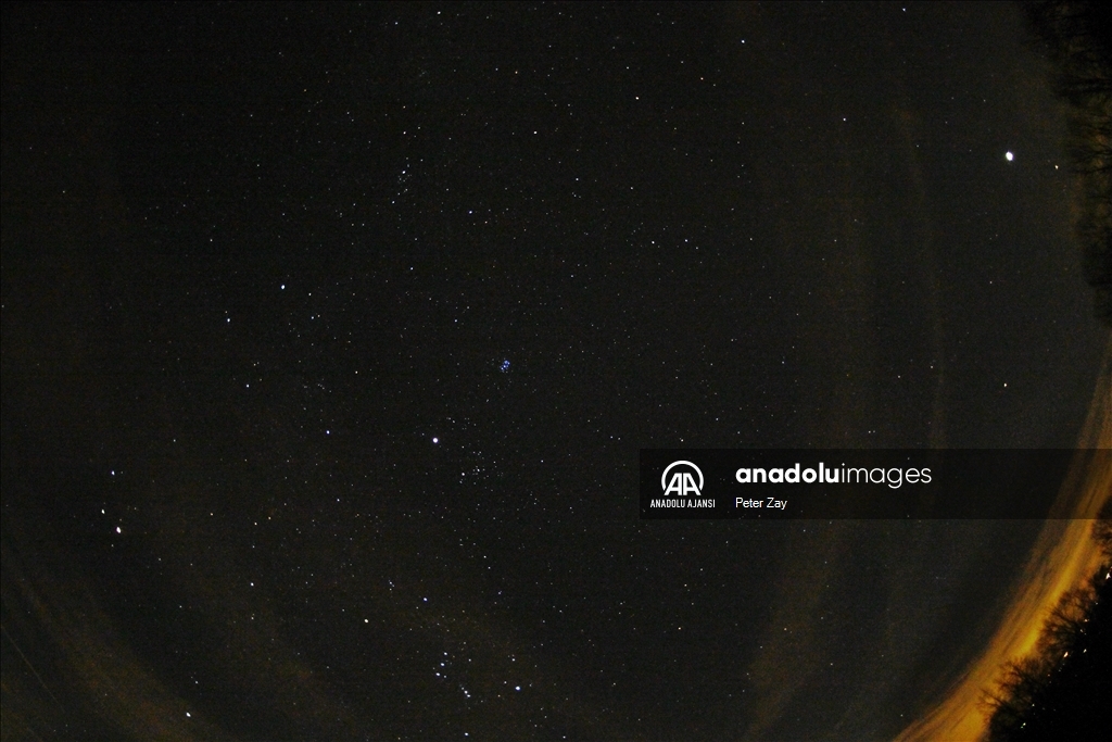 Gökyüzünde sıralanan 6 gezegen North Carolina'da görüntülendi