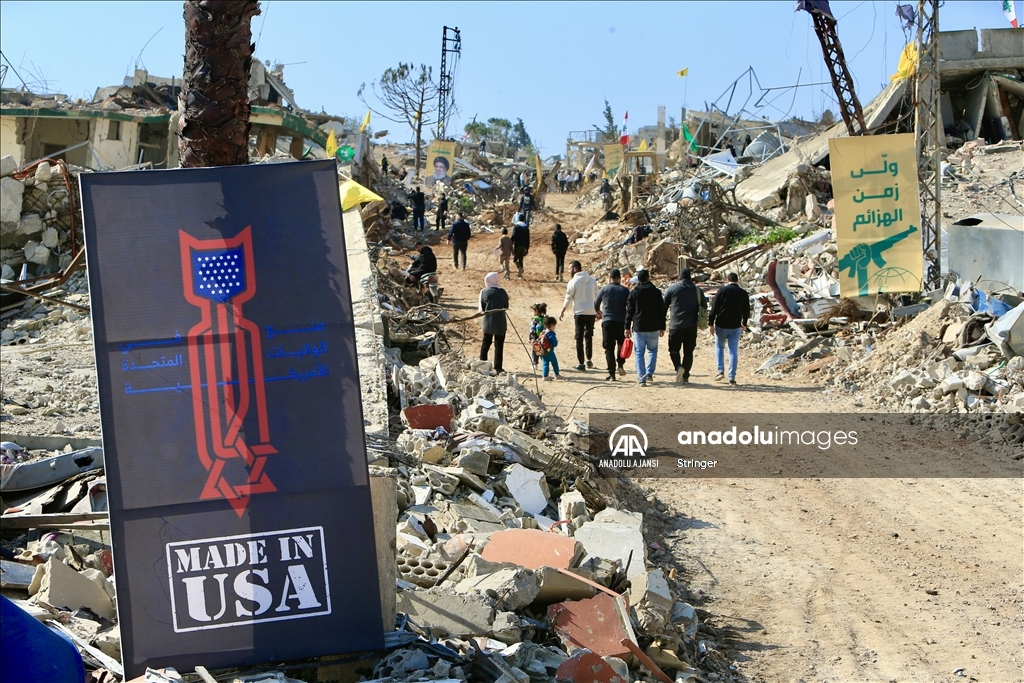 Lübnanlılar, Ayta eş-Şaab beldesindeki evlerine dönmeye devam ediyor