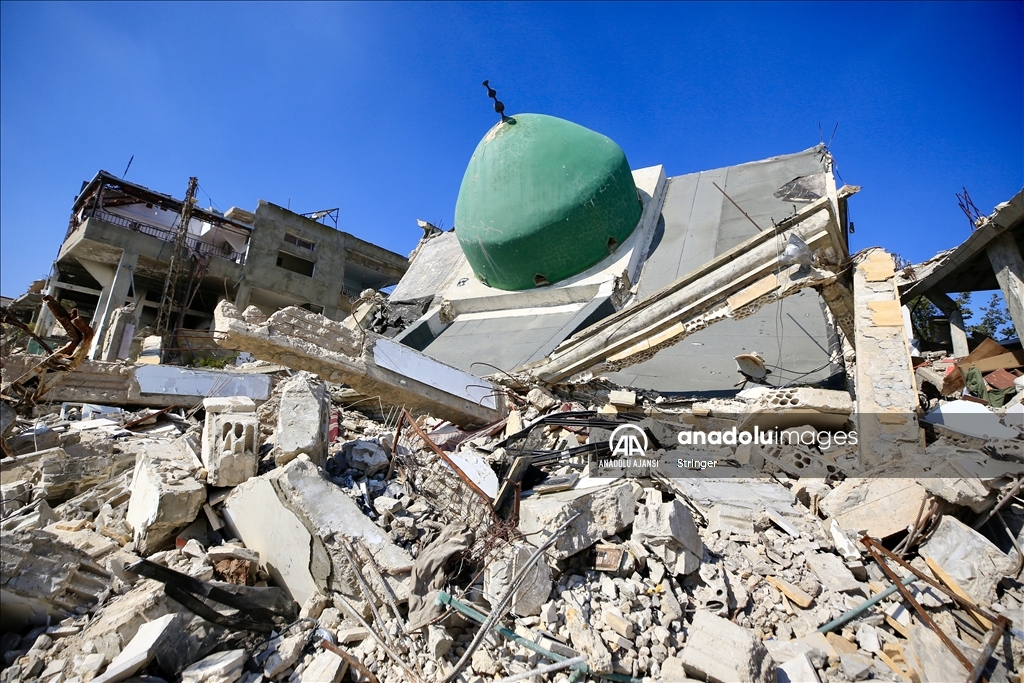 Lübnanlılar, Ayta eş-Şaab beldesindeki evlerine dönmeye devam ediyor