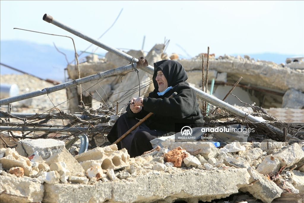 Lübnanlılar, Ayta eş-Şaab beldesindeki evlerine dönmeye devam ediyor