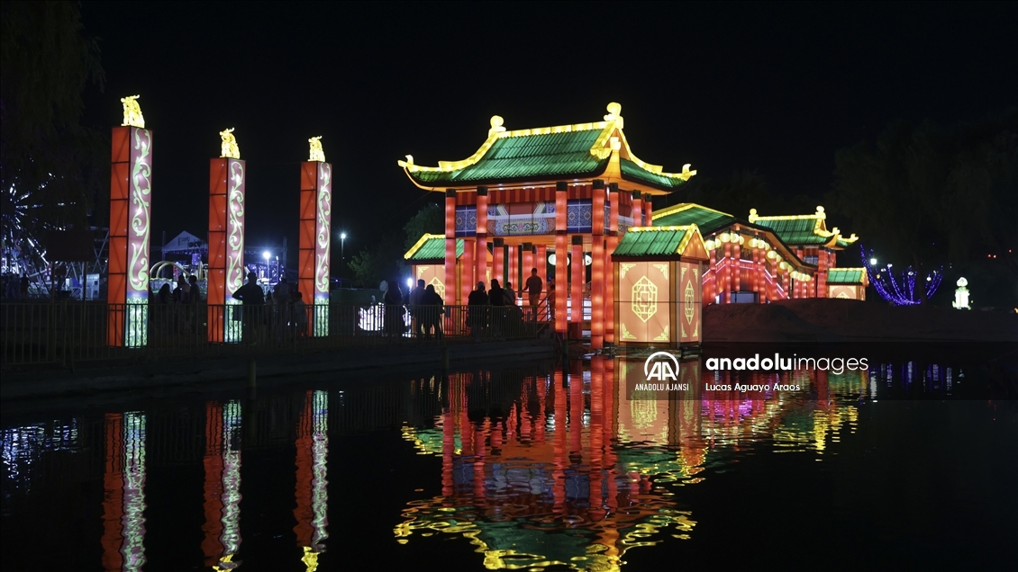 Şili'de Uluslararası Çin Işıkları Festivali düzenlendi