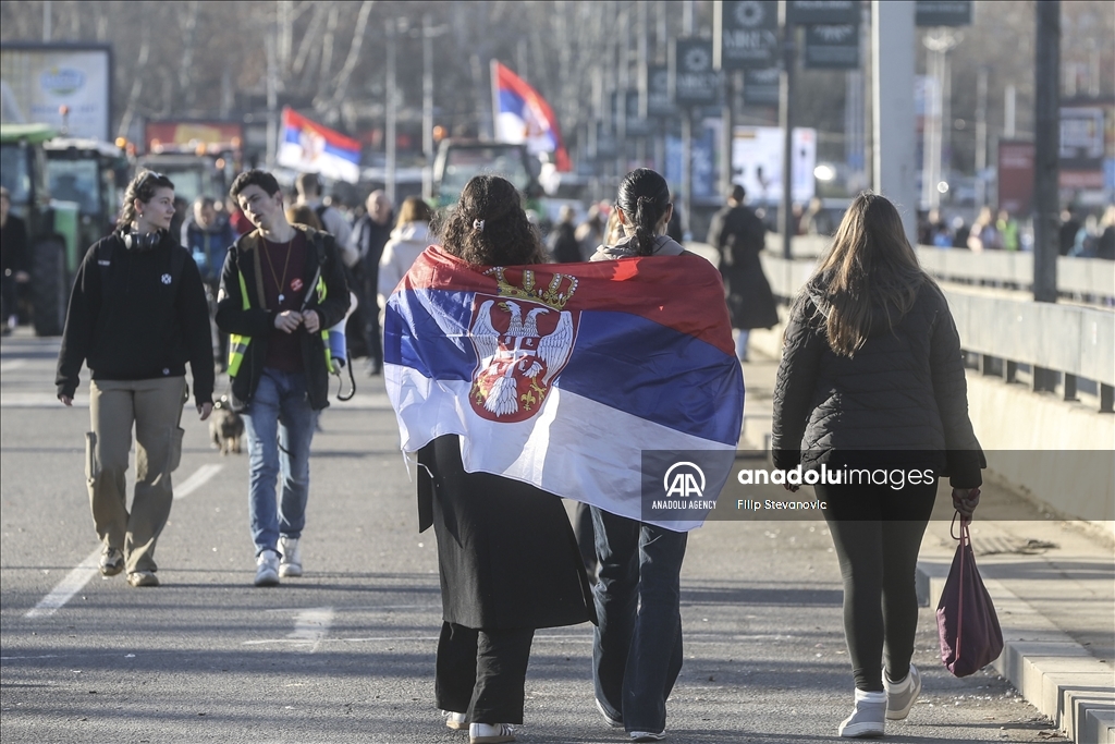 Završena blokada saobraćajnog čvorišta u Beogradu