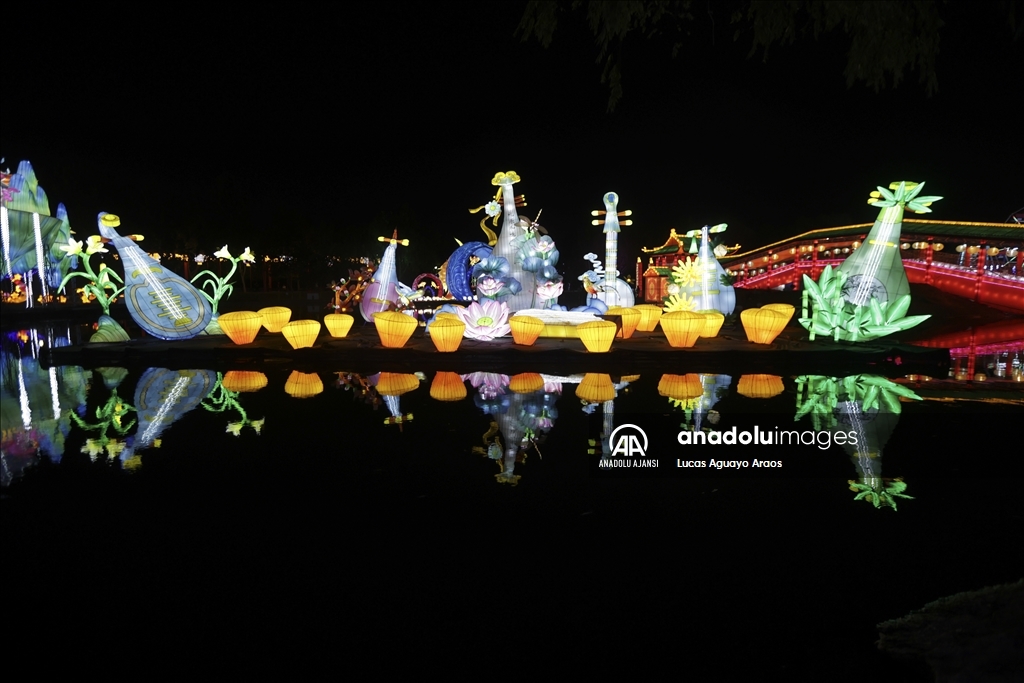 Şili'de Uluslararası Çin Işıkları Festivali düzenlendi