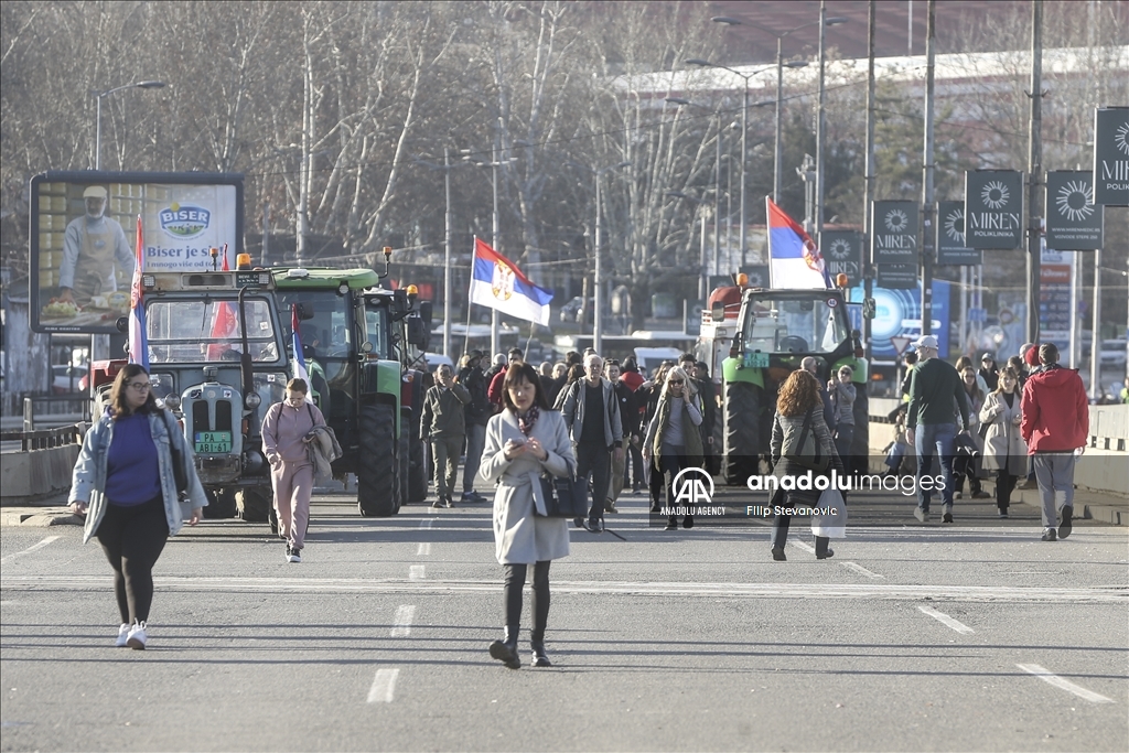 Završena blokada saobraćajnog čvorišta u Beogradu