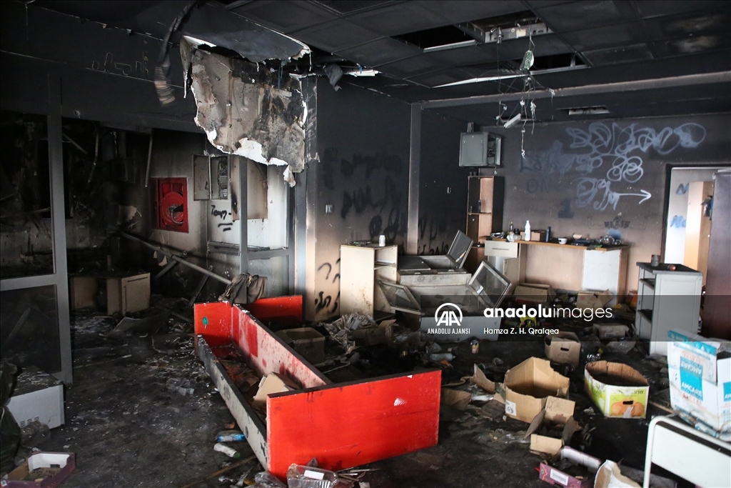 İsrail güçlerinin çekildiği Filistin-Türkiye Dostluk Hastanesi'ndeki yıkım görüntülendi