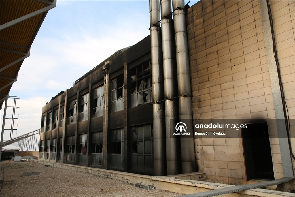 İsrail güçlerinin çekildiği Filistin-Türkiye Dostluk Hastanesi'ndeki yıkım görüntülendi