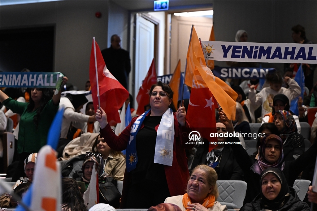 AK Parti Ankara Kadın Kolları 7. Olağan Kongresi düzenlendi