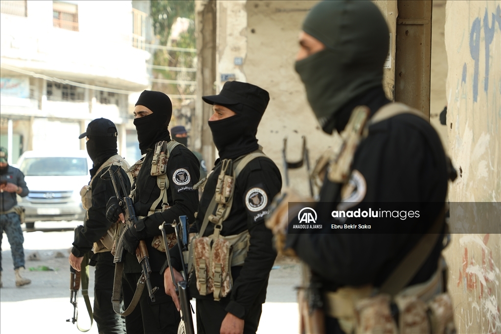 Humus'ta devrik Esed rejiminin uyuşturucu depolarından biri daha ortaya çıkarıldı