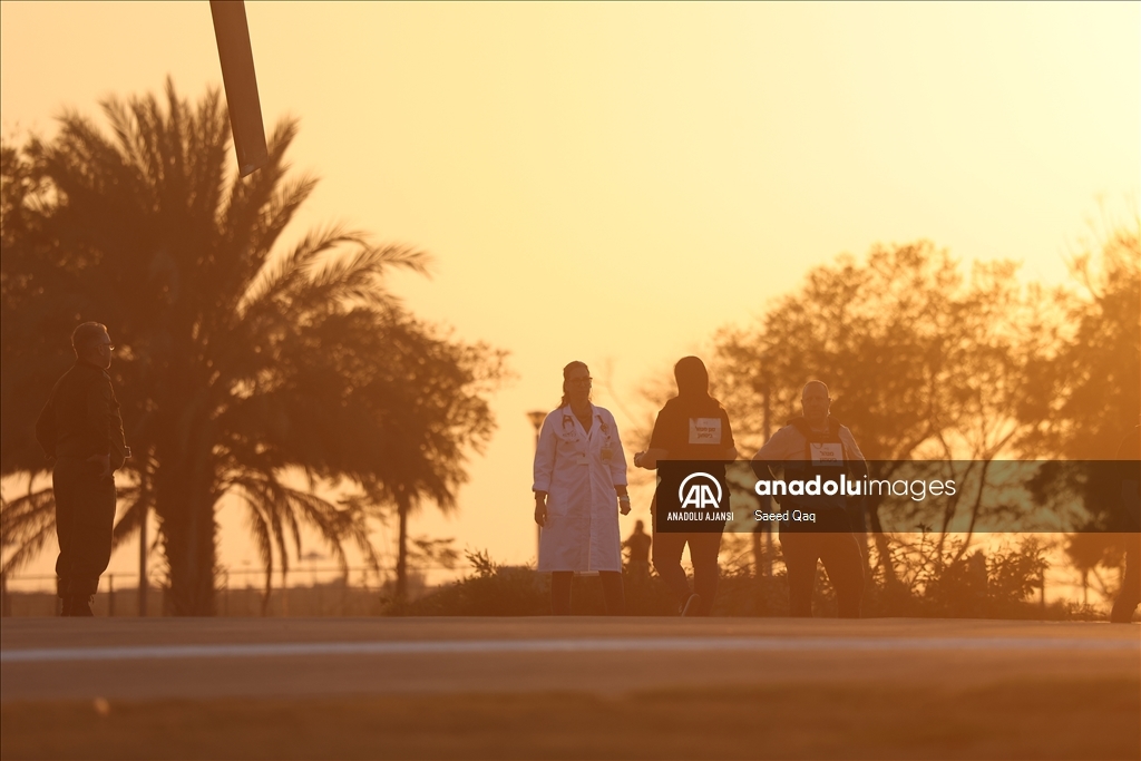 Hamas'ın serbest bıraktığı Arbel Yehud, İsrail'deki Şiba Hastanesi'ne ulaştı