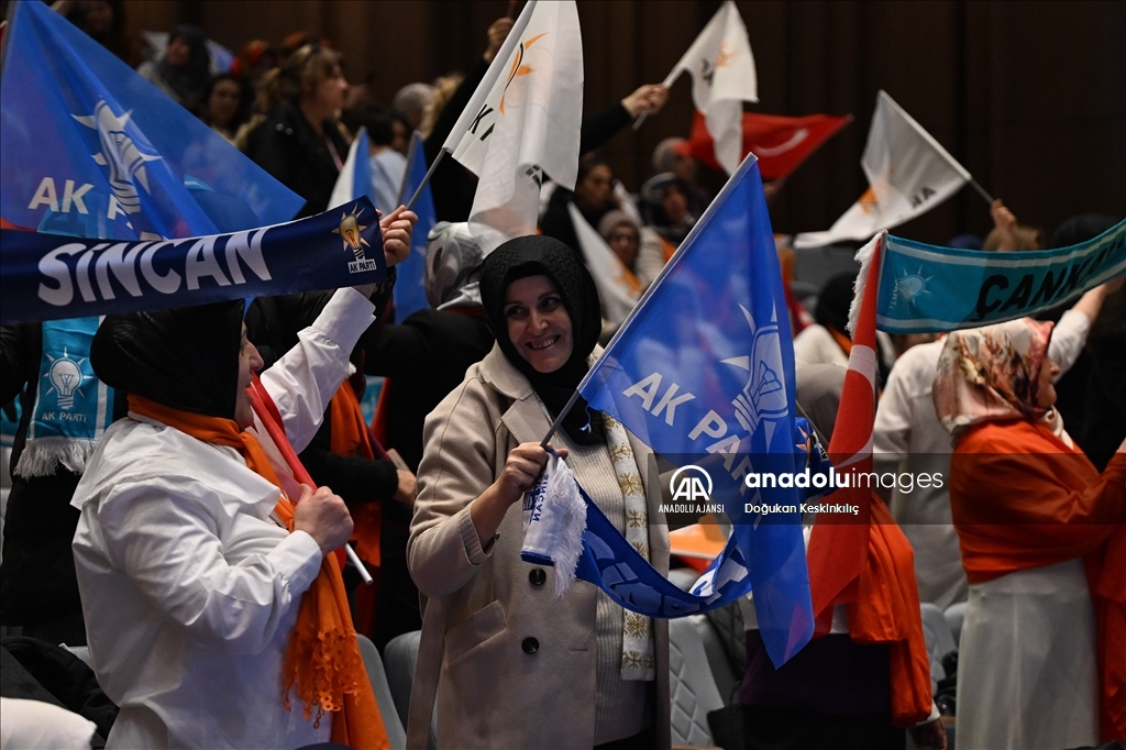 AK Parti Ankara Kadın Kolları 7. Olağan Kongresi düzenlendi