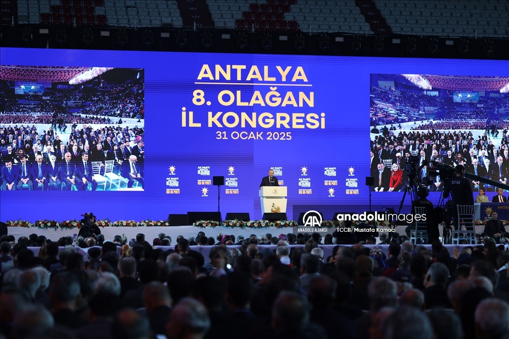 AK Parti Antalya 8. Olağan İl Kongresi